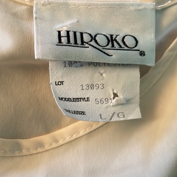 Vintage cream tank top - Picture 4 of 6